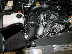The 202-189 cold air dam intake kit takes around 90 minutes to install with common hand tools