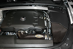 An AIRAID Cadillac CTS Cold Air Intake boosts horsepower & torque on '08-'11 Cadillac 3.