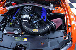 2012-2013 Ford Mustang BOSS 302 Air Intake System Installed