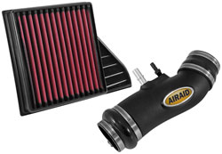 The AIRAID 451-745 Jr. Air Intake System for the 2011-2014 Ford Mustang.