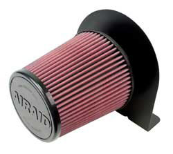 AIRAID 100-211 universal performance air filter with mounting bracket