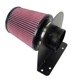 AIRAID 100-211 universal performance air filter with mounting bracket