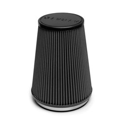 The intake includes an AIRAID 702-469 universal air filter that features multi-layer construction that captures and holds the particles to keep them from entering and possibly damaging the engine.

