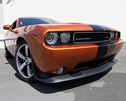 Dodge Challenger, Charger, and Chrysler 300 models have three engine choices; the 3.6L V6, the legendary 5.7L Hemi, and the fire-breathing SRT-8 models come with a 6.4L HEMI V8
