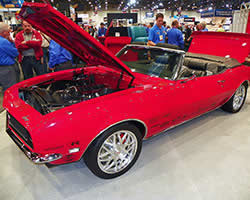 1968 Chevy Camaro SS Convertible with a AIRAID UBI F-Body air intake system