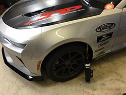 Just before heading to Pikes Peak International Raceway, Evilynn was fitted with a new set of Detroit Speed/ JRI Shocks coilovers along with a Centerforce DYAD Clutch.