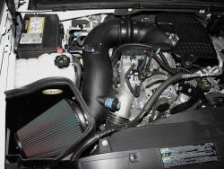 The Cold Air Dam addresses the shortcomings of the restrictive factory airbox design