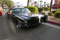 Custom black 1970 Cadillac Deville