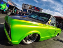 Chad was asked by the famous House of Kolor to debut this shade at SEMA