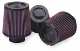 K&N Universal Air Filters with Carbon Fiber Tops