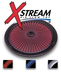 K&N XStream® Air Flow Assemblies, Filters, and Filter Tops